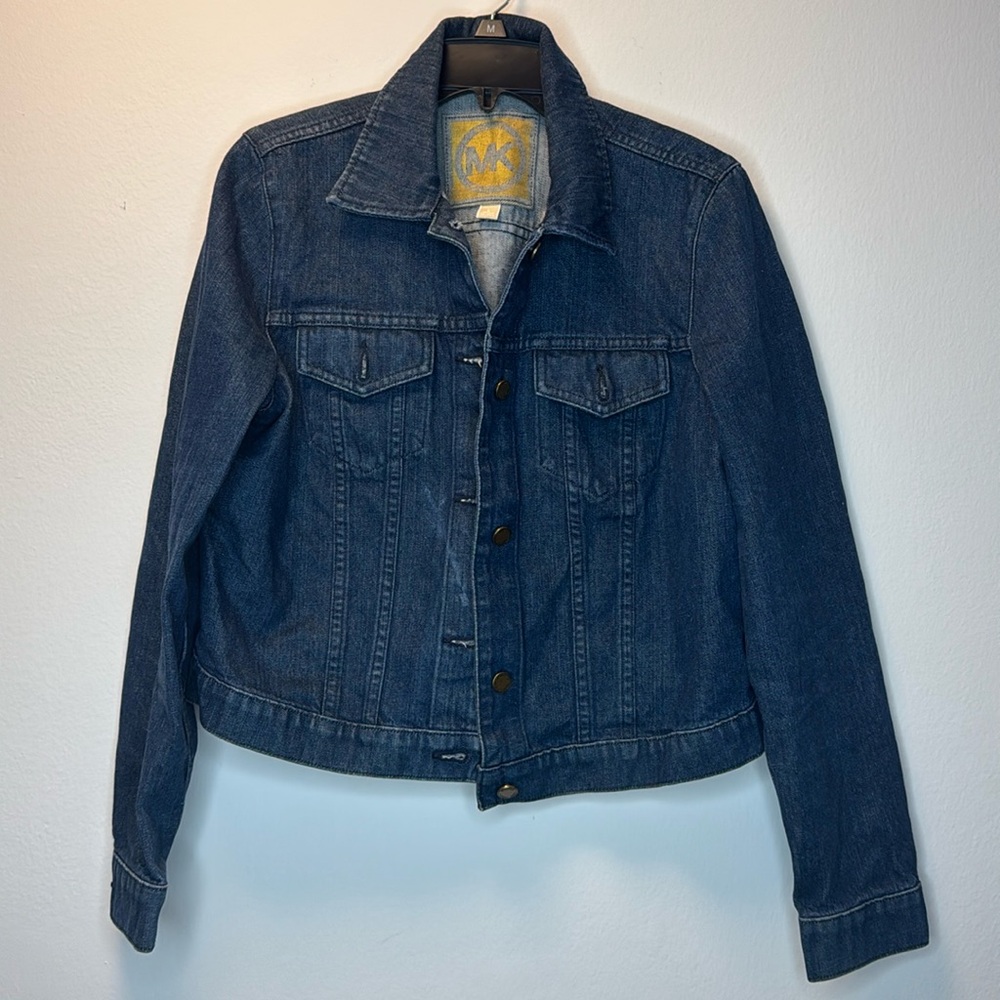 Michael Kors Dark Denim Jacket